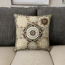 Bohemian Chic Neutral Colors Sierkussen