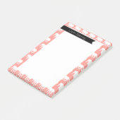 Bohemian Chic White Elephants | Gepersonaliseerd Post-it® Notes (Schuin)