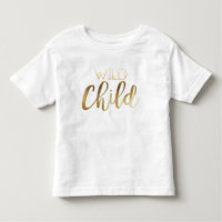 Bohemian Chic Wild Child | Tribal Gold Foil