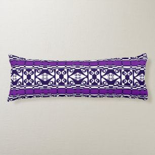 Bohemian Chintz 116 Wit Paarse Lichaamskussen