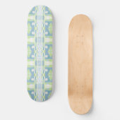 Bohemian Chintz 20 pastel groen blauw roze Persoonlijk Skateboard (Voorkant)