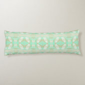 Bohemian Chintz 23 Pastel Mint Spearmint Olive Lichaamskussen (Achterkant)