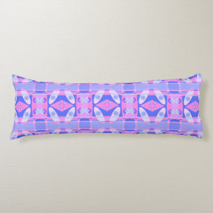 Bohemian Chintz 69 Roze Blauw Periwinkle Lichaamskussen
