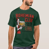 Bohemian Club Beer - Roscoe, PA-Fotozaal T-shirt (Voorkant)