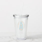 Bohemian Cookie Monster Acryl Drinkbeker (Achterkant)
