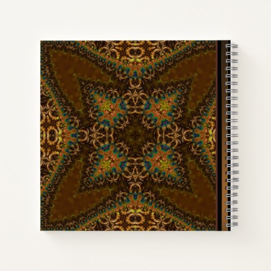 Bohemian  Custom Name Guestbook Notitieboek (Achterkant)