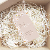 Bohemian Daisy Baby in Bloom Baby shower Dank u Cadeaulabel