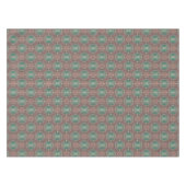 Bohemian Damask in Pink Salmon Zee Green Tafelkleed (Voorkant (Horizontaal))