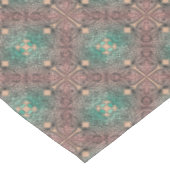Bohemian Damask in Pink Salmon Zee Green Tafelkleed (Gekanteld)