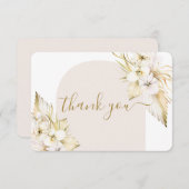 Bohemian Desert bedankje Bedankkaart (Voorkant / Achterkant)