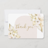 Bohemian Desert bedankje Bedankkaart (Voorkant)