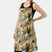 Bohemian Desert Cactus All-Over Print Schort (Insitu)