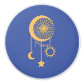 Bohemian Dream Catcher Thunder_Cove Keramische Knop (Voorkant)