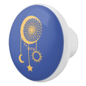 Bohemian Dream Catcher Thunder_Cove Keramische Knop (Rechts)