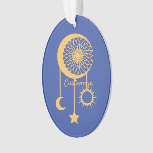 Bohemian Dream Catcher Thunder_Cove Ornament (voorkant)