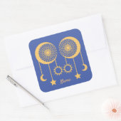 Bohemian Dream Catcher Thunder_Cove Vierkante Sticker (Envelop)