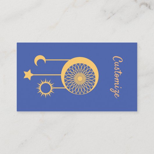 Bohemian Dream Catcher Thunder_Cove Visitekaartje (Achterkant)