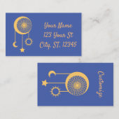 Bohemian Dream Catcher Thunder_Cove Visitekaartje (Voorkant / Achterkant)