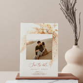 Bohemian Dried Flowers and Pampas Grass Foto Kaart