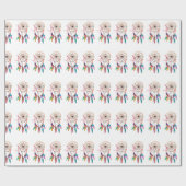 Bohemian Drocatcher in Vibrant Waterverf Paint Cadeaupapier (Vlak)