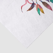 Bohemian Drocatcher in Vibrant Waterverf Paint Tissuepapier (Detail)