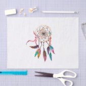 Bohemian Drocatcher in Vibrant Waterverf Paint Tissuepapier (Craft)