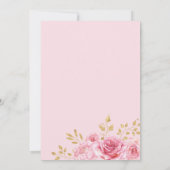 Bohemian Drocatcher Pink Gold Wild Op een dag Kaart (Achterkant)