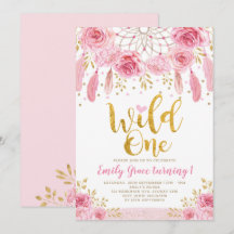 Bohemian Drocatcher Pink Gold Wild Op een dag