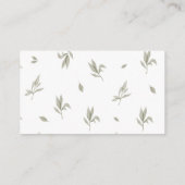 Bohemian Duck Raffle baby shower Invoegen Informatiekaartje (Achterkant)