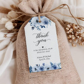 Bohemian Dusty Blue Floral Wedding Dank u Cadeaulabel
