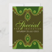 Bohemian Earth Goddess Special Invitations Kaart (Voorkant)