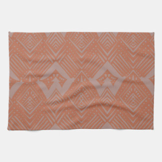Bohemian earth toned kitchen towel theedoek