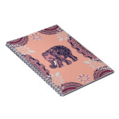Bohemian Elephant Notitieboek (Rechterzijde)