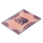 Bohemian Elephant Notitieboek (Linkerzijde)