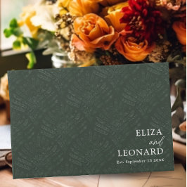 Bohemian Evergreen Varen Moderne minimalistische b Gastenboek