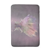 Bohemian Fairy Ball Gown | Gedempte Ombre-wijnglan Badmat (Voorkant Verticaal)