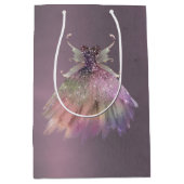 Bohemian Fairy Ball Gown | Gedempte Ombre-wijnglan Medium Cadeauzakje (Voorkant)