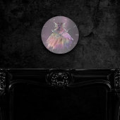 Bohemian Fairy Ball Gown | Gedempte Ombre-wijnglan Ronde Klok