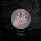 Bohemian Fairy Ball Gown | Gedempte Ombre-wijnglan Ronde Klok