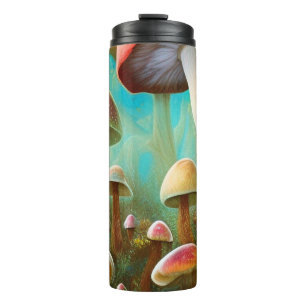 Bohemian Fairy Fae Mushroom Forest Thermosbeker