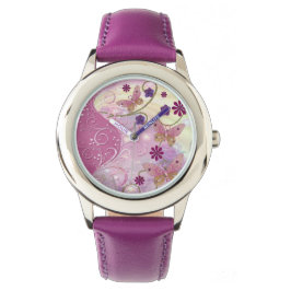 Bohemian Fairy Tale Folk Art Jeweld Horloge