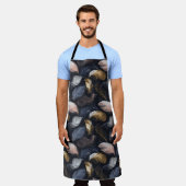 Bohemian Feather All-Over Print Schort (Gedragen)