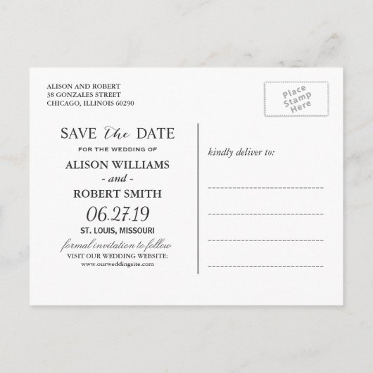 Bohemian Feather Boho Floral Wreath Save the Date Aankondigingskaart (Achterkant)