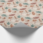 Bohemian Feather Dance Cadeaupapier (Hoek)