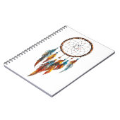 Bohemian Feather Dreamcatcher Notitieboek (Linkerzijde)