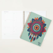 Bohemian Feathers Planner (Display)