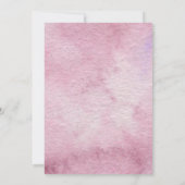 Bohemian Feathers Wreath Brunch Bubble Invitation Kaart (Achterkant)