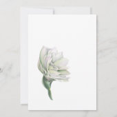 Bohemian Floral Bridal Shower Kaart (Achterkant)