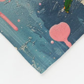 Bohemian Floral Fleece Blanket (Hoek)