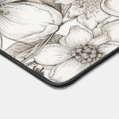 Bohemian Floral Monogram Bureaumat (Hoek)